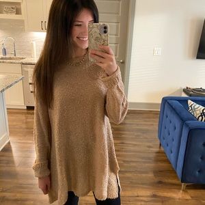 Taupe Oversized Sweater